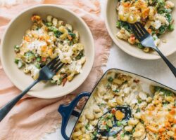 Casserole Crémeuse au Thon et aux Petits Pois