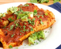 Enchiladas au Bœuf et au Fromage