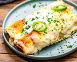 Enchiladas Crémeuses aux Crevettes et au Crabe