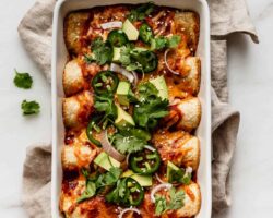 Enchiladas Végétariennes