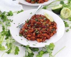 Haricots Cuits au Chorizo