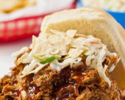 Porc Effiloché au Bacon et au Bourbon