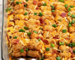 Casserole Facile au Bacon et au Fromage à Cuire Lentement