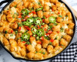 Gratin Épicé De Tater Tots