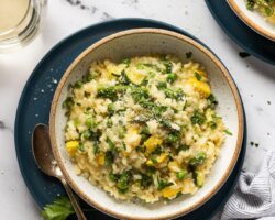 Risotto d'Asperges et de Citron Plein de Peps