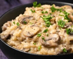 Risotto Aux Champignons Savoureux: Un Classique Végétarien Revisité