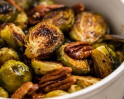 Choux de Bruxelles aux Noix de Pécan