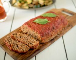 Pain de Viande d'Inspiration Italienne