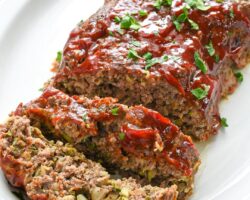 Pain De Viande À La Dinde Et Au Fromage Suisse Faible en Gras