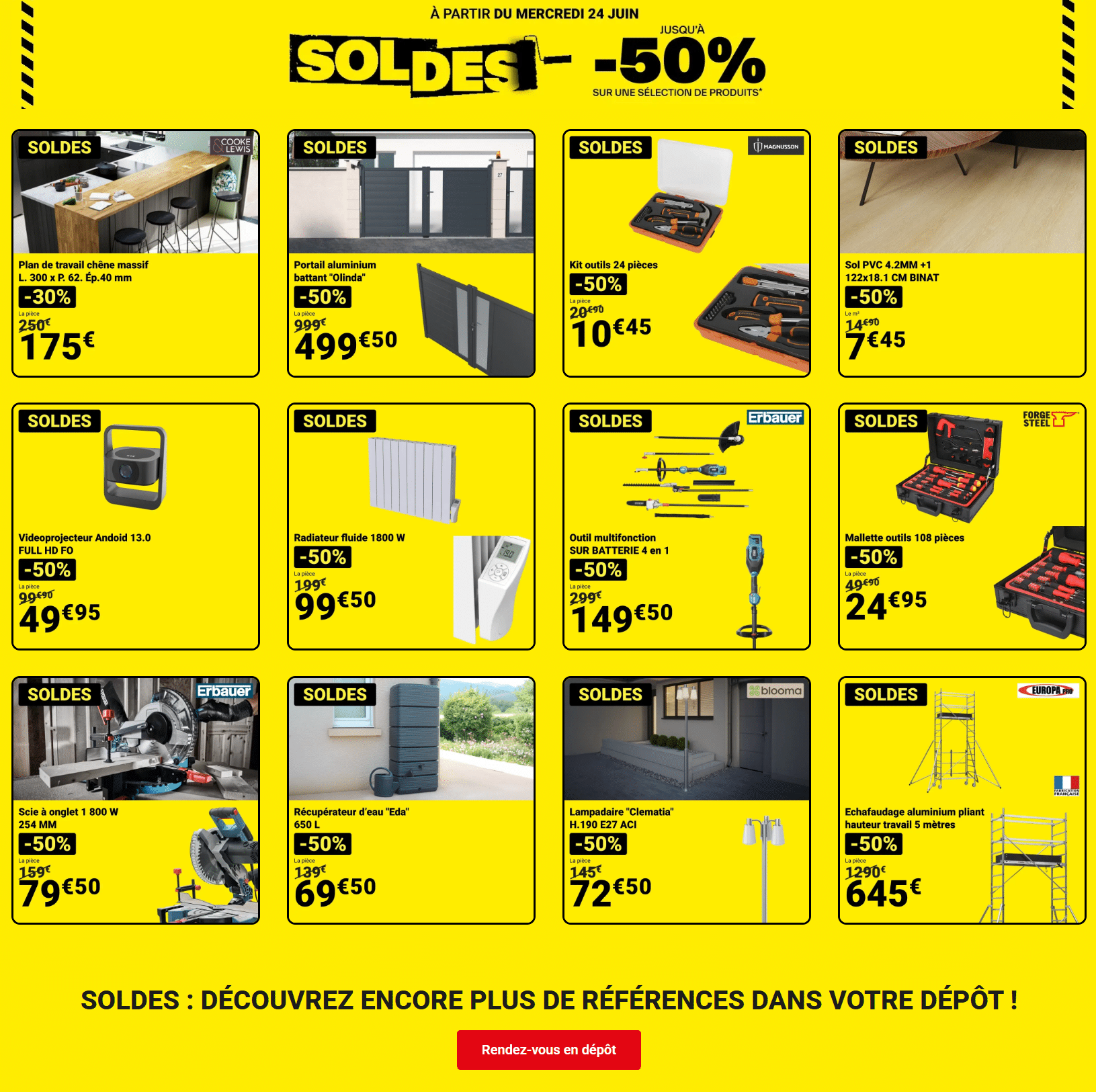 Catalogue Brico Dépôt